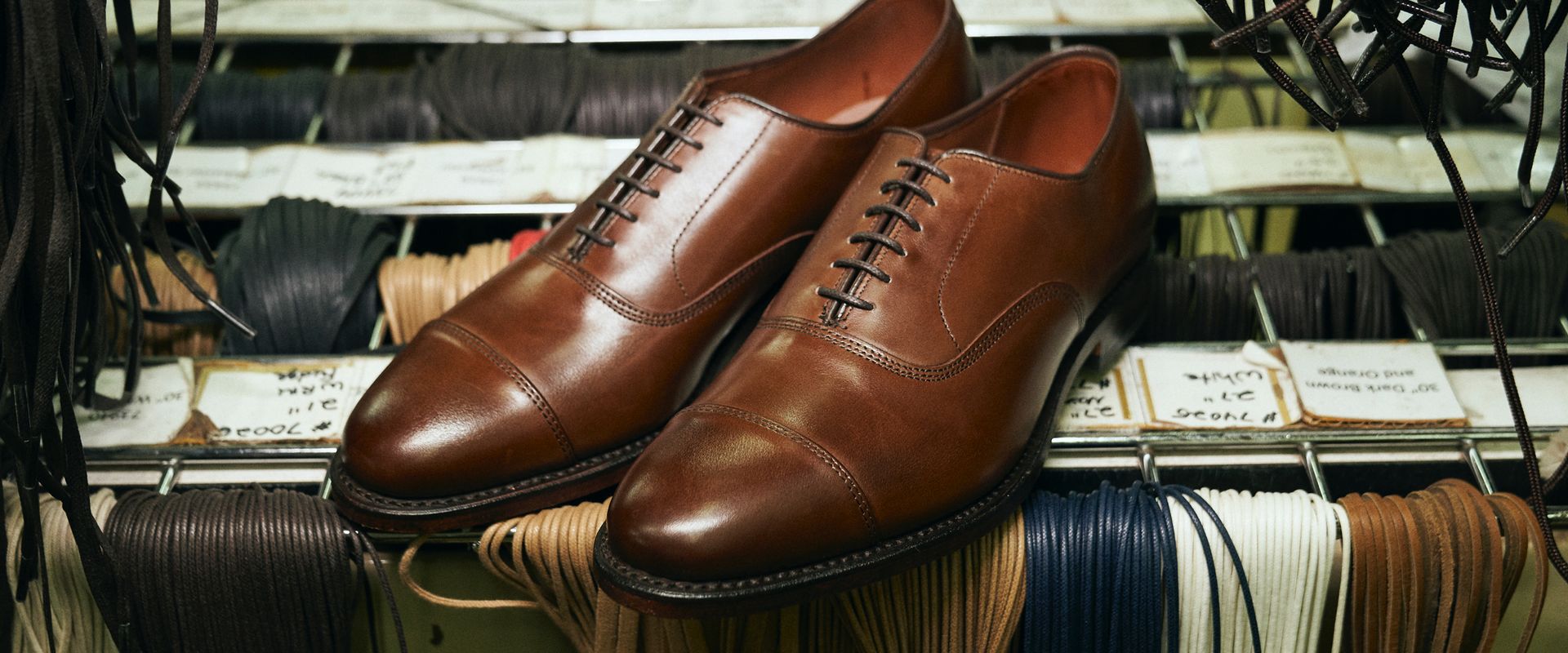 Allen Edmonds Park Avenues in the factory