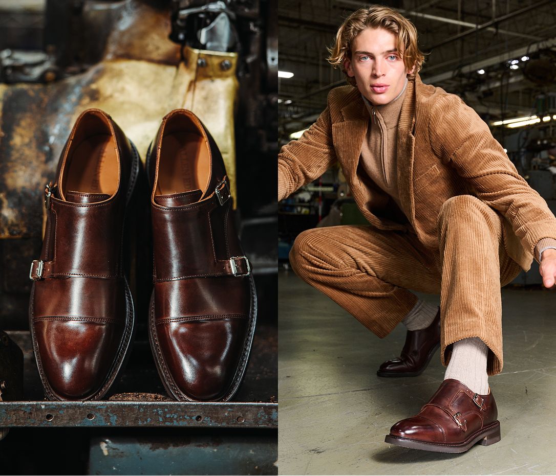 Shop Richards Double Monk Strap